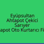 Eyüpsultan Ahtapot Çekici – Sarıyer Ahtapot Oto Kurtarıcı Fiyatı
