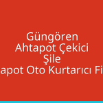 Güngören Ahtapot Çekici – Şile Ahtapot Oto Kurtarıcı Fiyatı